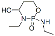 2H-1,3,2-Oxazaphosphorin-4-ol,3-ethyl-2-(ethylamino)tetrahydro-,2-oxide(9CI) Structure