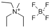 トリエチルメチルアンモニウムテトラフルオロボラート 化学構造式