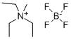 TRIETHYLMETHYLAMMONIUM TETRAFLUOROBORATE Struktur