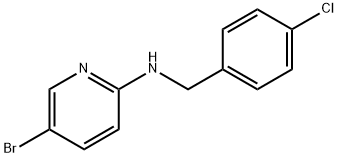5-溴-N-(4-氯苄基)吡啶-2-胺, 694508-76-4, 结构式