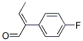 Benzeneacetaldehyde, alpha-ethylidene-4-fluoro-, (alphaE)- (9CI) Structure