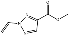 2H-1,2,3-Triazole-4-carboxylicacid,2-ethenyl-,methylester(9CI) 结构式