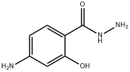 4-氨基水杨酰肼,6946-29-8,结构式