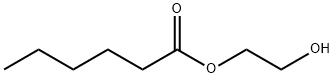 ヘキサン酸2-ヒドロキシエチル 化学構造式