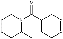 环己烷-3-烯-1-基(2-甲基哌啶-1-基)甲酮 结构式