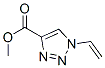 1H-1,2,3-Triazole-4-carboxylicacid,1-ethenyl-,methylester(9CI) Structure