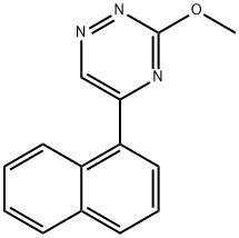 3-Methoxy-5-(1-naphtyl)-1,2,4-triazine|