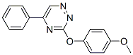 3-(p-Methoxyphenoxy)-5-phenyl-1,2,4-triazine Structure