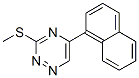 3-Methylthio-5-(1-naphtyl)-1,2,4-triazine Structure