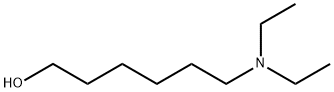 6-(N,N-二乙氨基)-1-己醇 结构式
