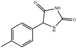 5-(4-メチルフェニル)イミダゾリジン-2,4-ジオン 化学構造式