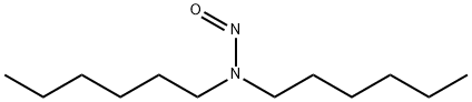 N-ニトロソジヘキシルアミン 化学構造式