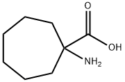 1-アミノシクロヘプタン-1-カルボン酸 化学構造式