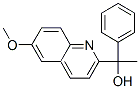 1-(6-methoxyquinolin-2-yl)-1-phenyl-ethanol Struktur
