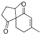 4,8-ジメチルスピロ[4.5]デカ-7-エン-1,6-ジオン 化学構造式