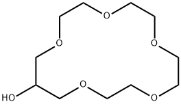 1,4,7,10,13-pentaoxacyclohexadecan-15-ol Struktur