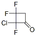 Cyclobutanone,  2-chloro-2,3,3-trifluoro- Structure