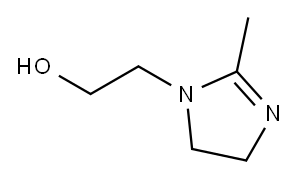 2-(2-methyl-2-imidazolin-1-yl)ethanol  Structure