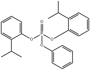 Bis(o-isopropylphenyl) Phenyl Phosphate,69500-29-4,结构式