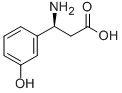 (S)-Β-(3-ヒドロキシフェニル)アラニン 化学構造式