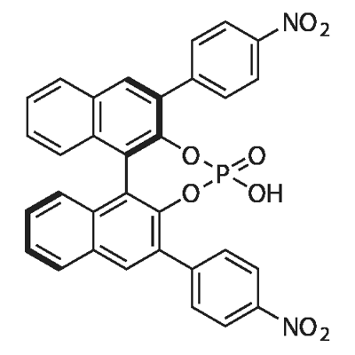 R-4-oxide-4-hydroxy-2,6-bis(4-nitrophenyl)- Dinaphtho[2,1-d:1',2'-f][1,3,2]dioxaphosphepin Structure