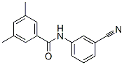Benzamide, N-(3-cyanophenyl)-3,5-dimethyl- (9CI) 结构式