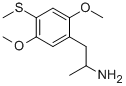 2-(2,5-DIMETHOXY-4-METHYLSULFANYLPHENYL)-1-METHYL-ETHYLAMINE,69519-59-1,结构式
