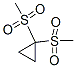 1,1-bis(methylsulfonyl)cyclopropane Structure