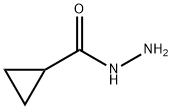 シクロプロパンカルボン酸ヒドラジド 化学構造式