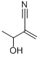 3-ヒドロキシ-2-メチレンブタンニトリル 化学構造式