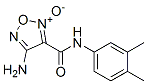1,2,5-Oxadiazole-3-carboxamide,4-amino-N-(3,4-dimethylphenyl)-,2-oxide Struktur