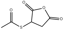 S-ACETYLMERCAPTOSUCCINIC ANHYDRIDE Structure