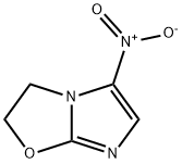 2,3-Dihydro-5-nitroimidazo(2,1-b)oxazole Structure