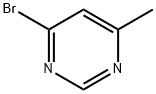 Pyrimidine, 4-bromo-6-methyl- (9CI) Structure