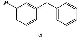 3-BENZYLANILINE, HCL, 6955-30-2, 结构式