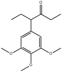 3-Hexanone, 4-(3,4,5-trimethoxyphenyl)- 结构式