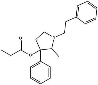 69552-18-7 2-Methyl-1-phenethyl-3-phenylpyrrolidin-3-ol propionate