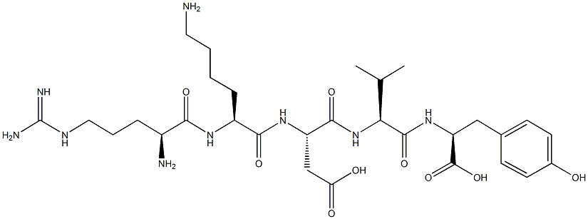 胸腺五肽,69558-55-0,结构式