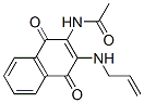 N-[1,4-dioxo-3-(prop-2-enylamino)naphthalen-2-yl]acetamide|