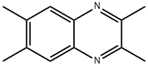 2,3,6,7-テトラメチルキノキサリン 化学構造式