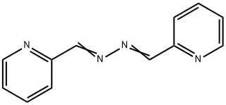 吡啶-2-甲醛(2-吡啶亚甲基)腙 结构式