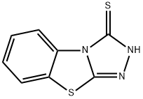 [1,2,4]三唑并[3,4-B][1,3]苯并噻唑-3-硫醇, 6957-85-3, 结构式