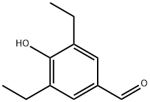 3,5-diethyl-4-hydroxybenzaldehyde Structure