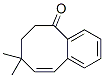 7,8-ジヒドロ-8,8-ジメチルベンゾシクロオクテン-5(6H)-オン 化学構造式
