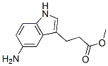 methyl 3-(5-amino-1H-indol-3-yl)propanoate 结构式