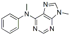 N,9-dimethyl-N-phenyl-purin-6-amine Structure