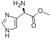 1H-Imidazole-4-aceticacid,alpha-amino-,methylester,(alphaR)-(9CI) Struktur