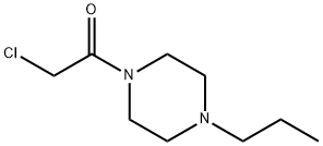 Piperazine, 1-(chloroacetyl)-4-propyl- (9CI) Struktur