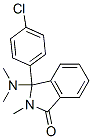 1H-Isoindol-1-one, 3-(4-chlorophenyl)-3-(dimethylamino) -2,3-dihydro-2-methyl-,69582-32-7,结构式