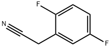 2,5-ジフルオロベンジルシアニド 化学構造式